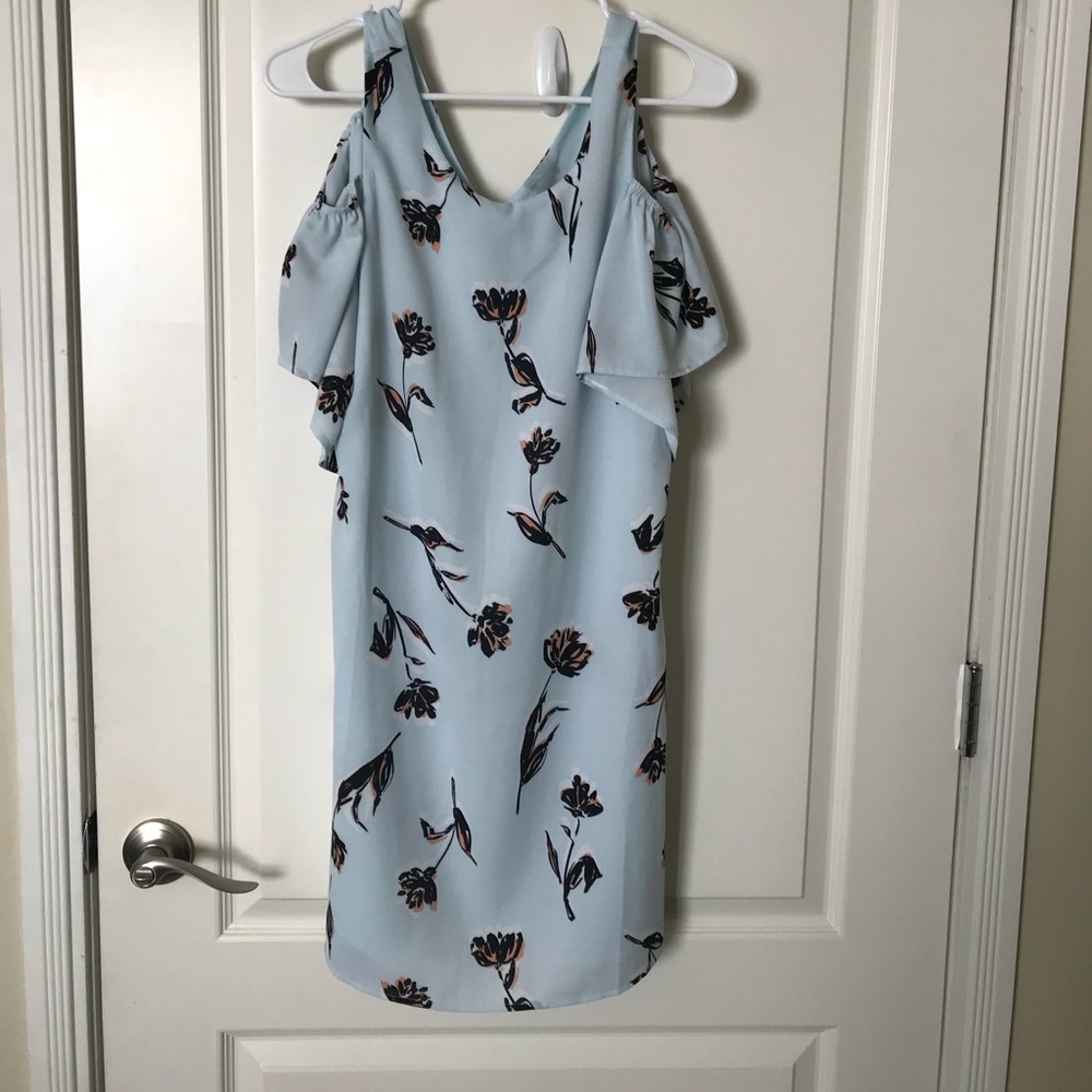 Cold shoulder dress
